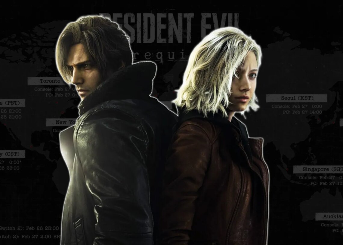 Resident Evil Requiem Release Times Confirmed – PS5, Steam & Nintendo Switch 2