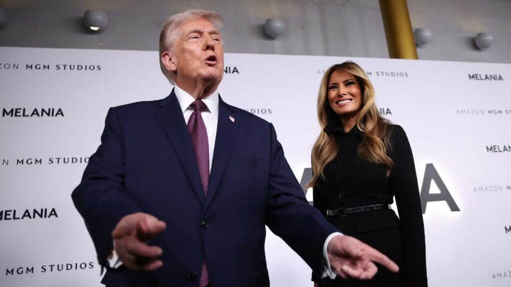 Trump Boasts About Melania’s Film Success but Insists There’s ‘Not Room in One Family for Two Stars’
