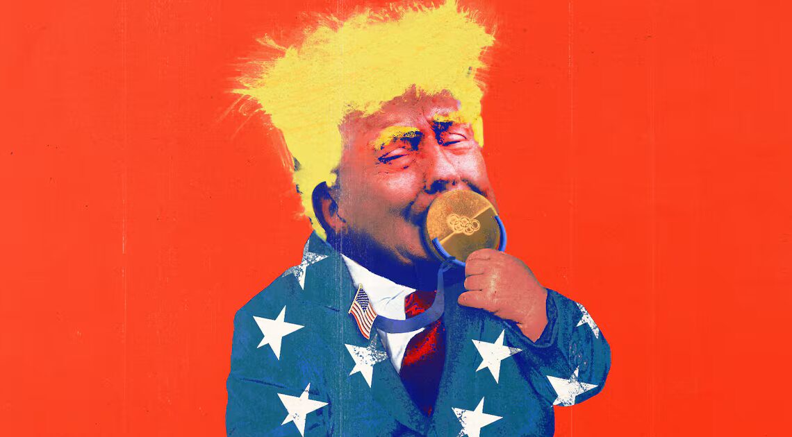 Opinion: This Is The Olympic Gold Medal Whiny Baby Trump Really Deserves