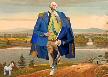 Incredibly, men are still wearing ‘the George Washington’
