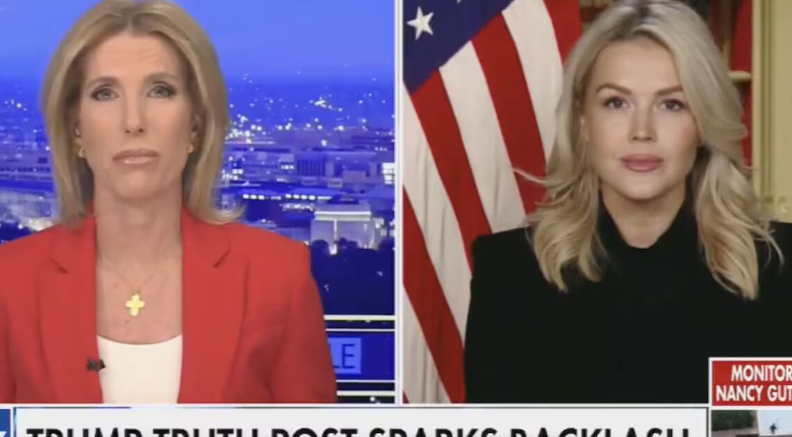 Fox News Host Corners Leavitt on Trump’s Vile Post