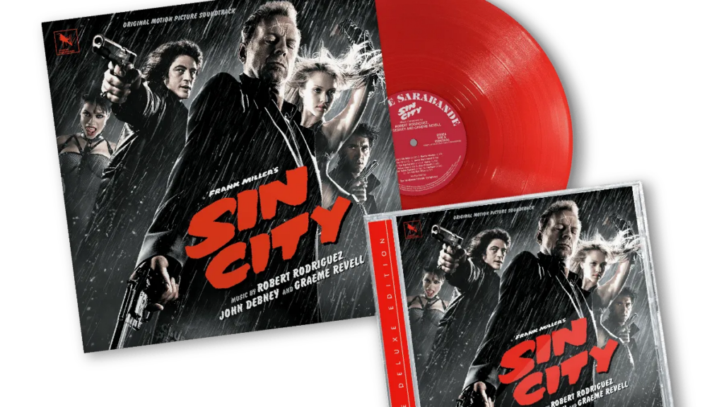 Varèse Sarabande Preps First-Ever Vinyl Release of Robert Rodriguez and Frank Miller’s ‘Sin City’ Soundtrack | Exclusive