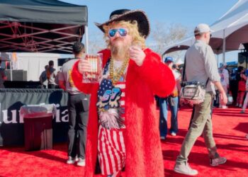 Super Bowl Tailgate Photo Essay: Bad Bunny, Big Tech, and the Big Game