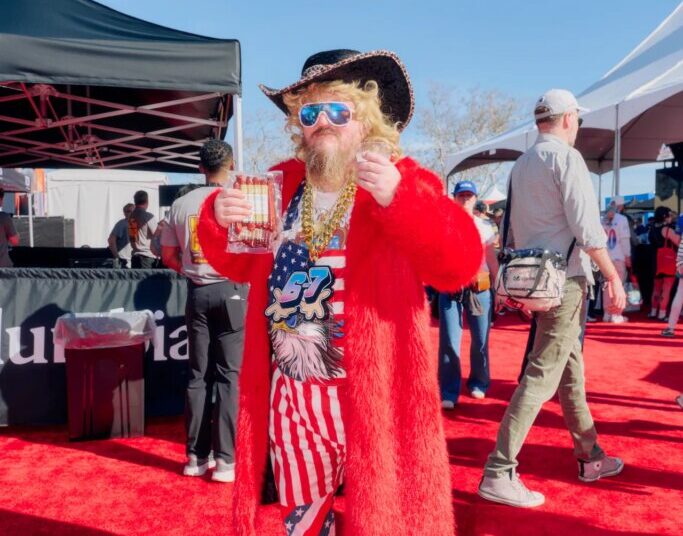Super Bowl Tailgate Photo Essay: Bad Bunny, Big Tech, and the Big Game