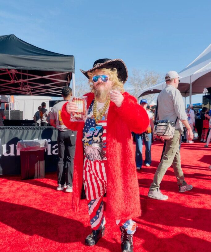 Super Bowl Tailgate Photo Essay: Bad Bunny, Big Tech, and the Big Game