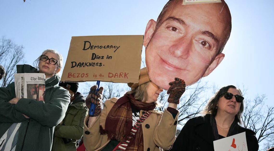 Washington Post CEO Seen on NFL Red Carpet After Axing Sports Desk