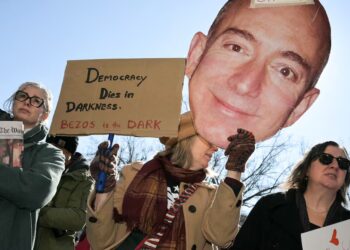 Washington Post CEO Seen on NFL Red Carpet After Axing Sports Desk