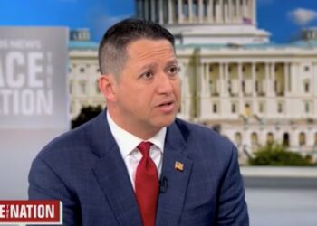 Tongue-Tied MAGA Rep. Stumbles Defending Trump’s Vile Video