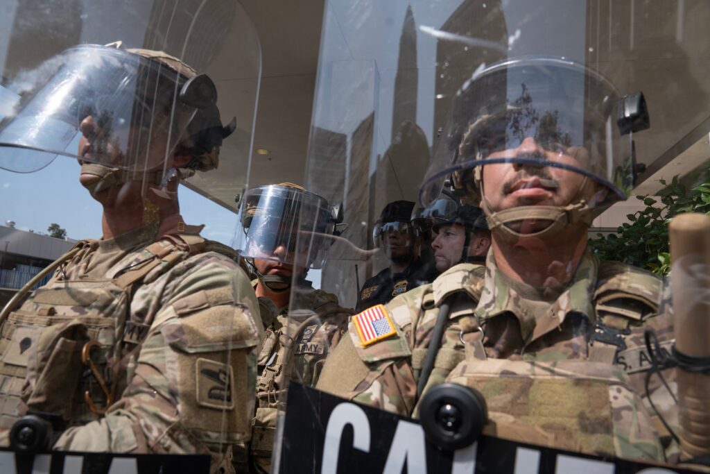 Federalized National Guard troops were quietly withdrawn from U.S. cities