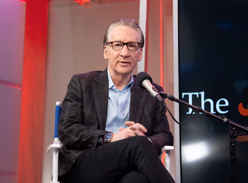 Bill Maher visits The Megyn Kelly Show at the SiriusXM Studios on May 20, 2024 in New York City.