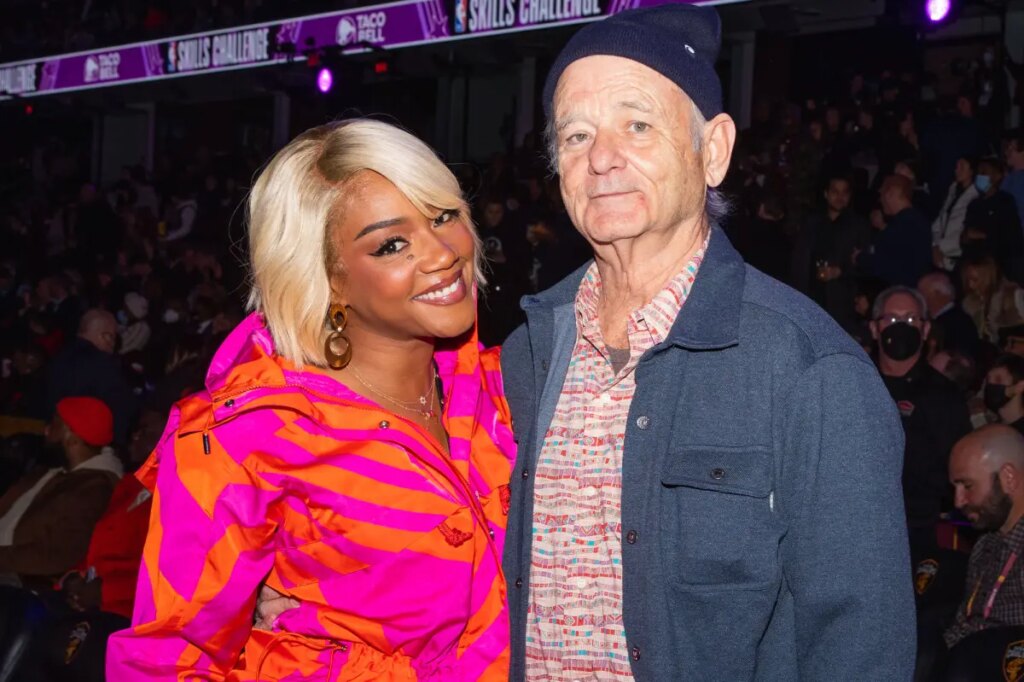 Tiffany Haddish and Bill Murray spotted hanging with friends at LA hotspot