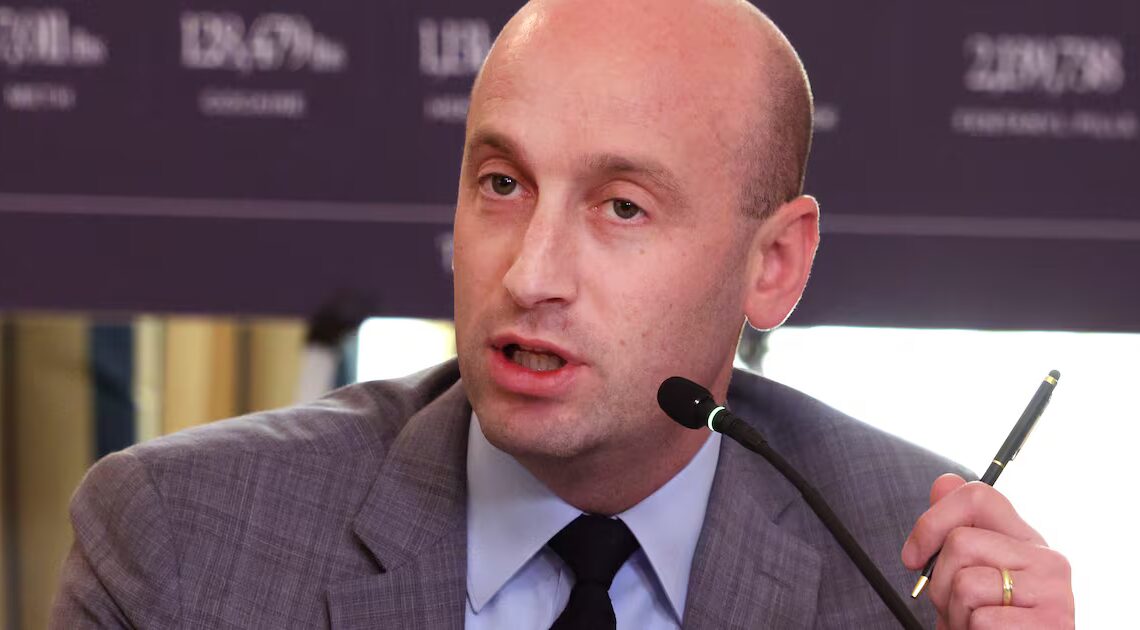 Stephen Miller Loses It at Kaitlan Collins Over SOTU Post