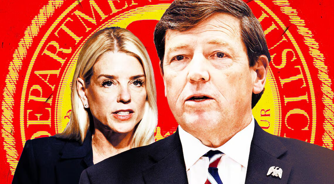 Top Trump Weaponization Goon to Depart Justice Department