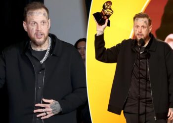 ‘Disconnected’ Jelly Roll avoids ICE question post-Grammys 2026, dubs himself a ‘dumb redneck’