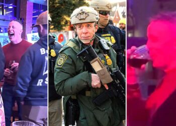 Bovino Snapped Partying in Las Vegas With MAGA Fanboys on First Outing After Trump Ax