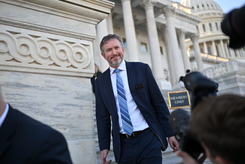 A Republican lawmaker embarks on his biggest showdown yet with Trump