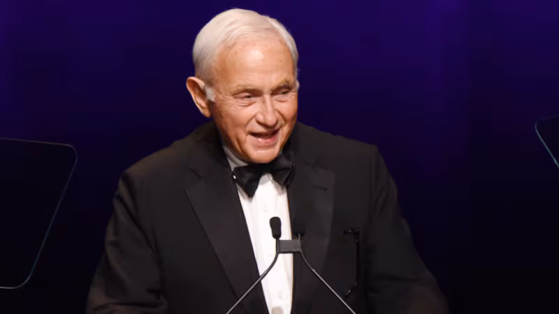 Jeffrey Epstein Client Les Wexner, pictured, donated $100K to pro-Israel lobbying group AIPAC