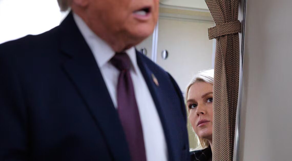 Trump, 79, Blows Up Karoline Leavitt’s Defense of His Bonkers Election Plot