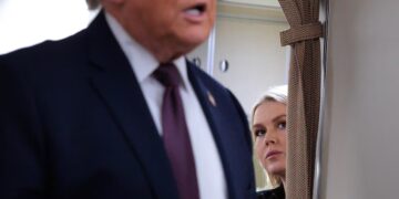 Trump, 79, Blows Up Karoline Leavitt’s Defense of His Bonkers Election Plot