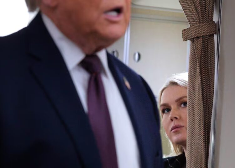 Trump, 79, Blows Up Karoline Leavitt’s Defense of His Bonkers Election Plot