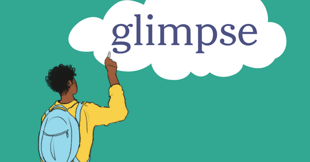 Word of the Day: glimpse