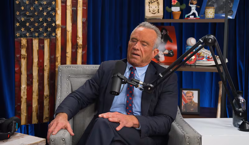 RFK Jr. on Theo Von's podcast describing why previous cocaine use made him unafraid of contracting the COVID-19 virus.