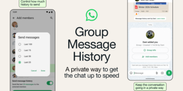 WhatsApp Now Lets New Group Members Catch Up on Old Messages