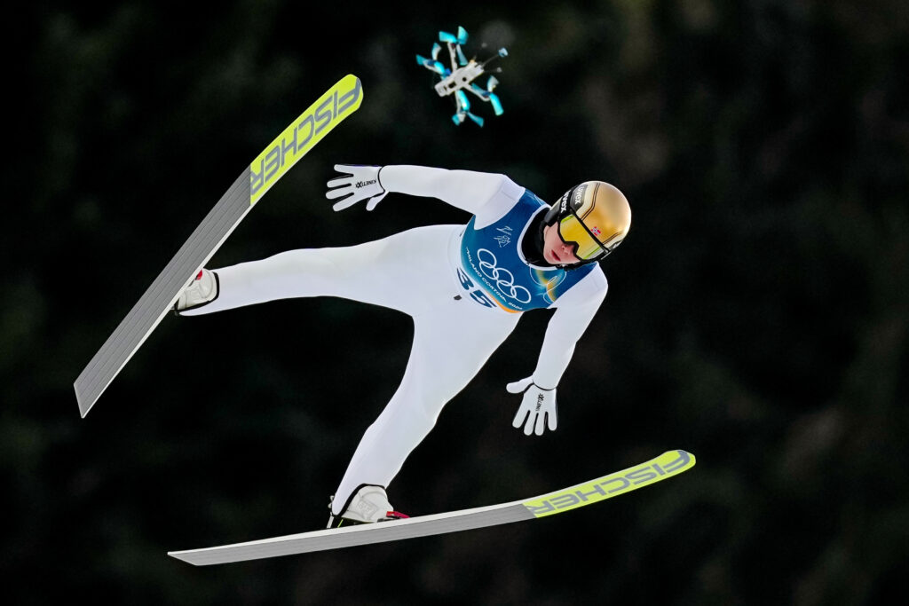 The biggest stars of these Winter Olympics? It’s the drones.