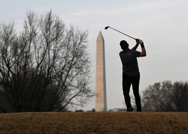 Golfers sue Trump administration over public course takeover in D.C.