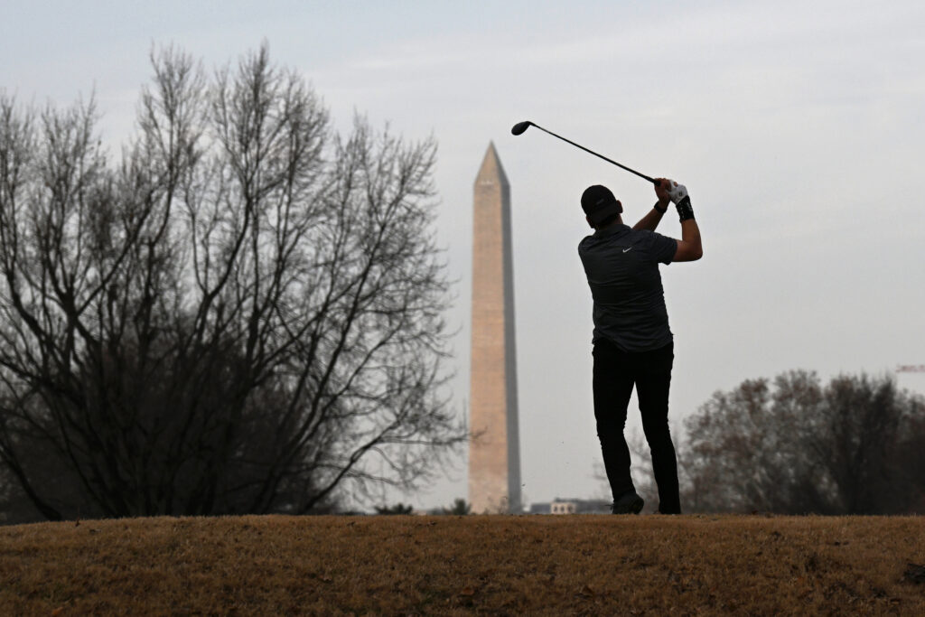Golfers sue Trump administration over public course takeover in D.C.