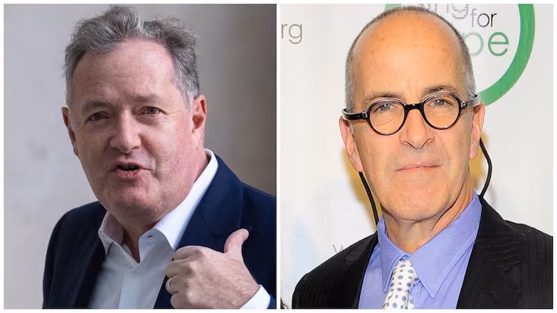 Piers Morgan and Mark Epstein