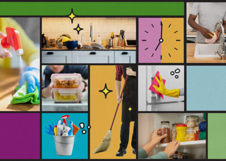 A 10-step routine that will get your kitchen clean quickly