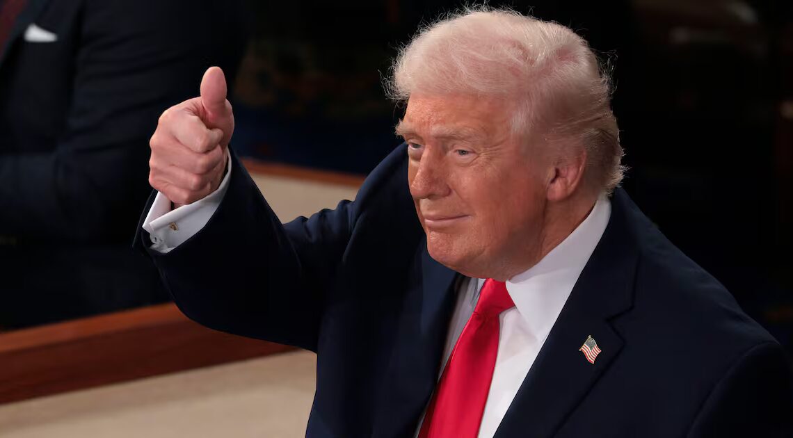 Trump Ditches Tentpole Pledge Just as Soon as He’s Done Bragging About It