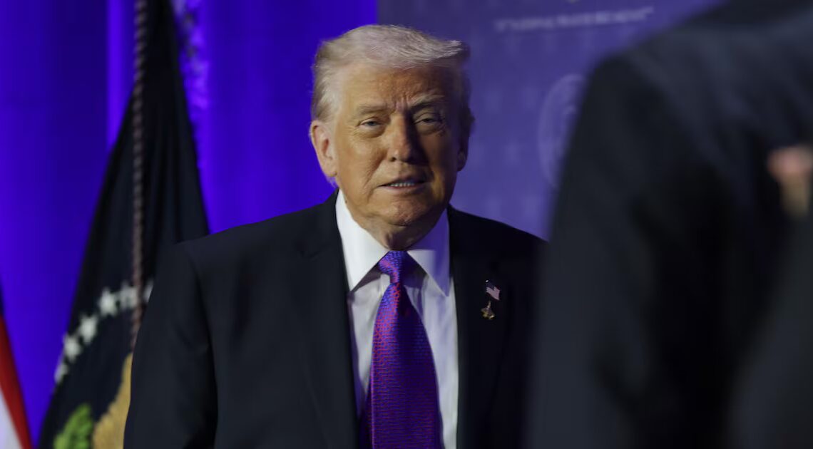 Trump, 79, Forgets Name of President He’s Meant to Be Introducing