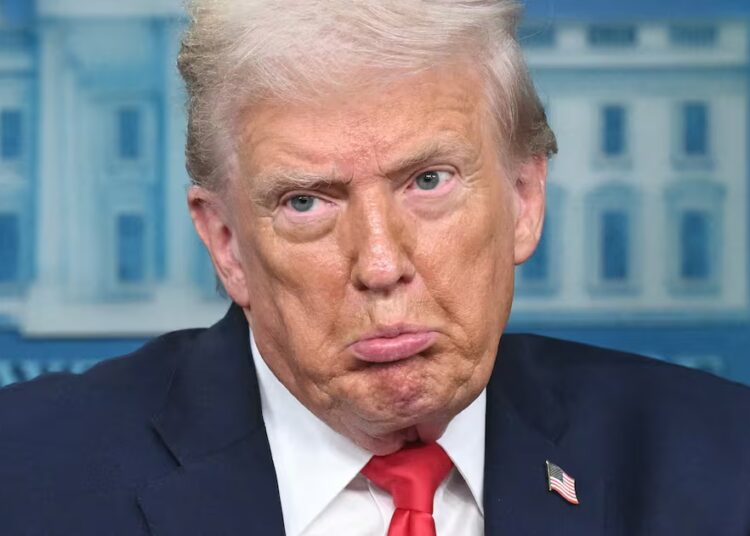 Billionaire Trump Boasts About His Economy While Normal People Panic