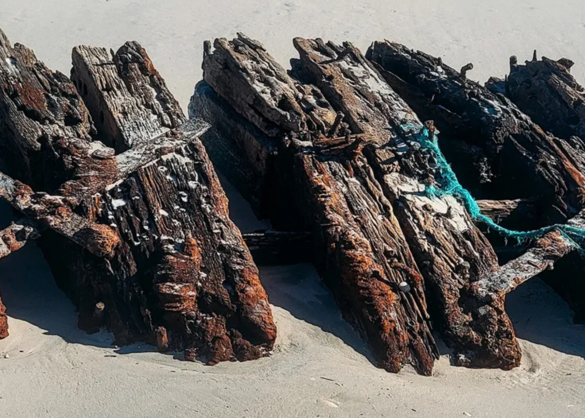A 143-Year-Old Shipwreck Just Resurfaced on a New Jersey Beach