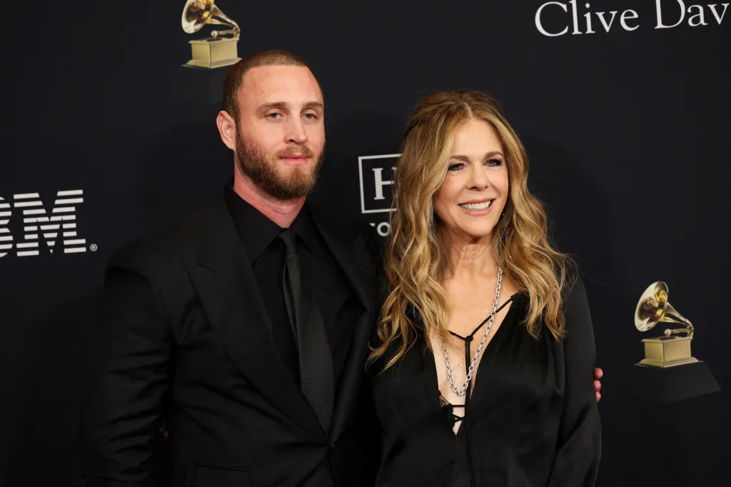 Chet Hanks and Rita Wilson attends the 68th GRAMMY Awards Pre-GRAMMY Gala 