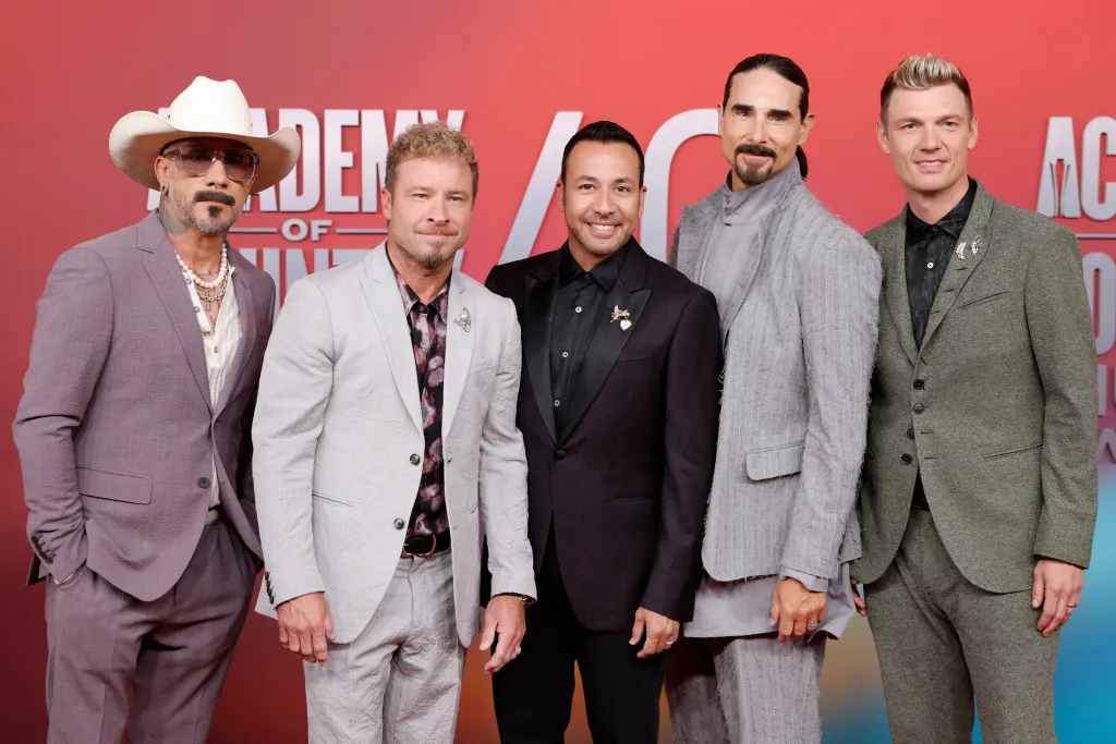 Brian Littrell and the rest of the Backstreet Boys.