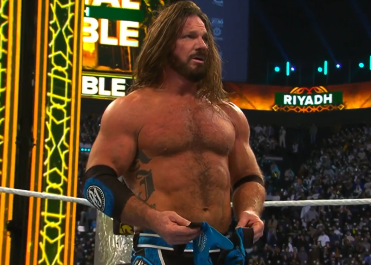 Triple H Reacts to AJ Styles Retiring at the WWE Royal Rumble