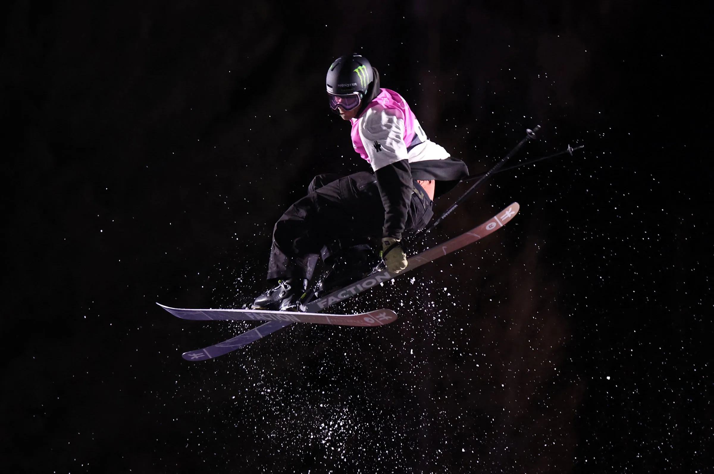 Hall during the Freestyle World Championships in St Moritz, Switzerland in March 2025