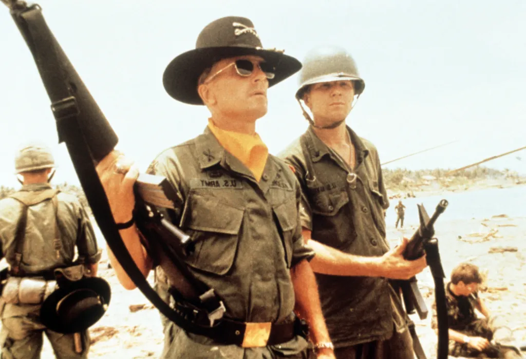 Robert Duvall as Lieutenant Colonel Bill Kilgore in 