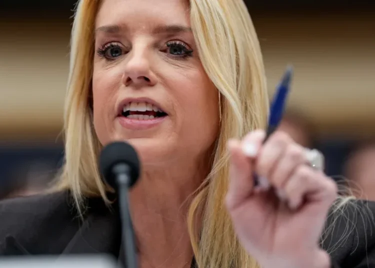 Pam Bondi hearing erupts into shouting: ‘She’s embarrassing you!’