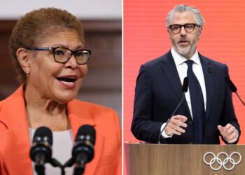 Mayor Karen Bass calls on LA Olympics boss Casey Wasserman to step down amid Epstein scandal