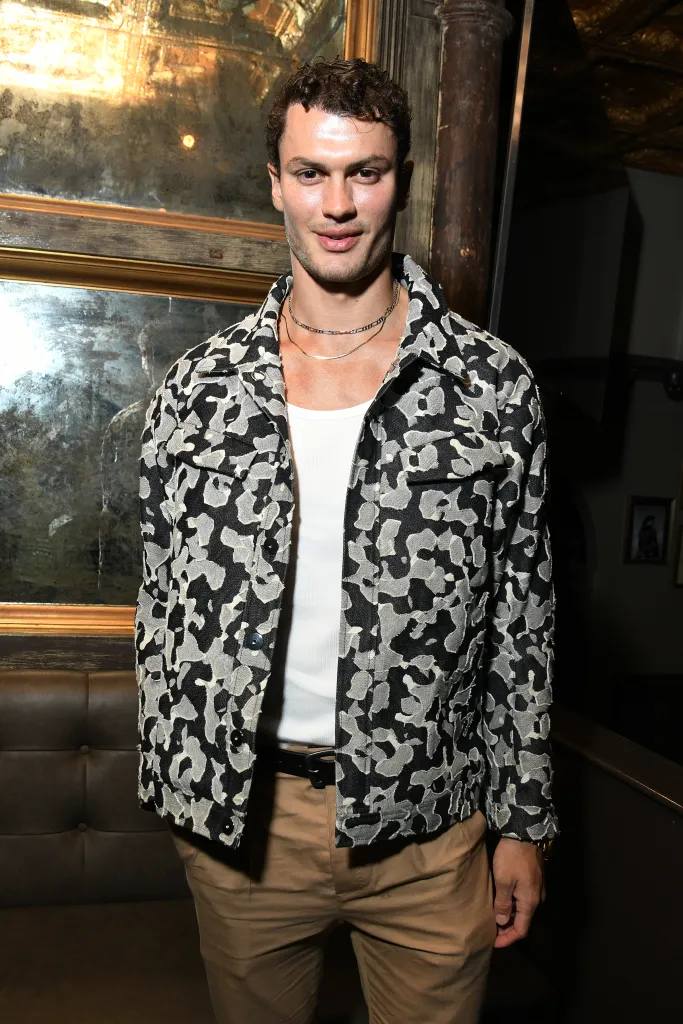 Brandon Good at the Christian Siriano pre-show NYFW Models Dinner.