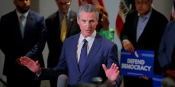 Trump mimicked as Gavin Newsom counters Super Bowl fury