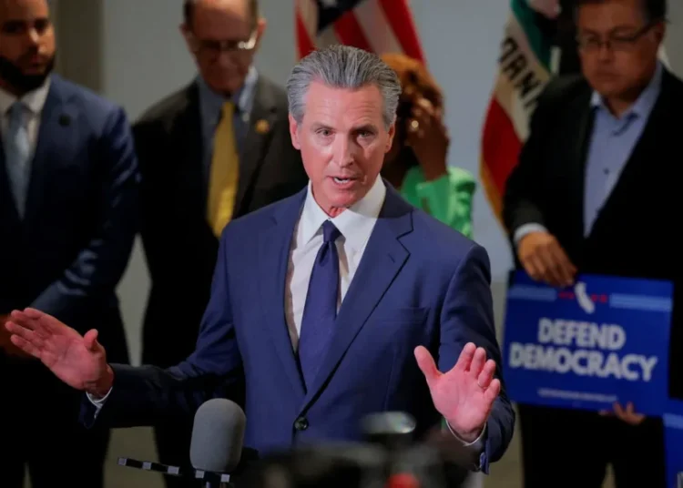 Trump mimicked as Gavin Newsom counters Super Bowl fury