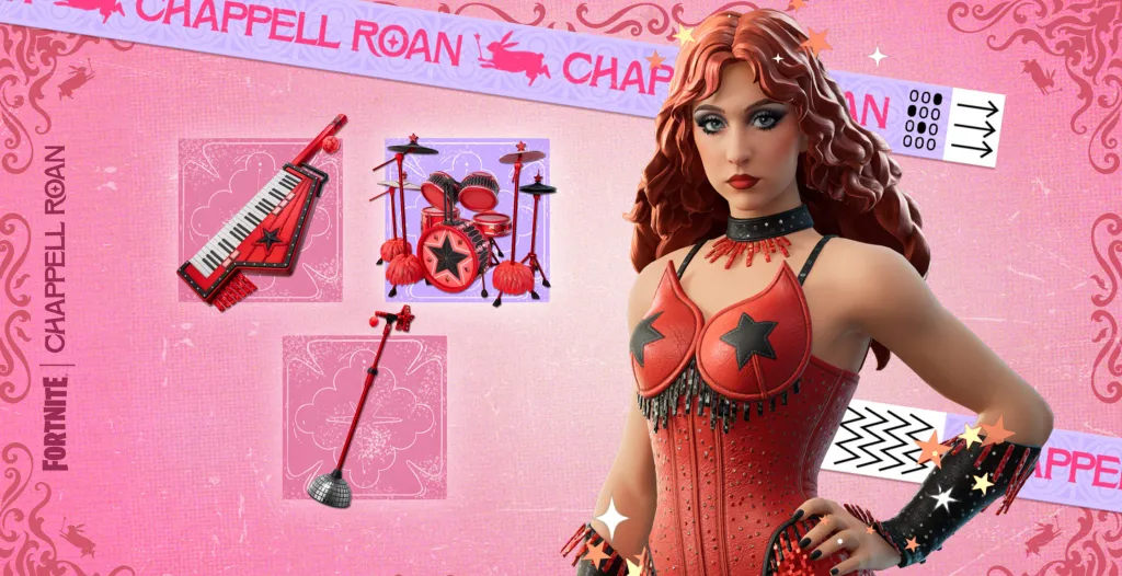 Fortnite Festival Season 13 Music Pass Red