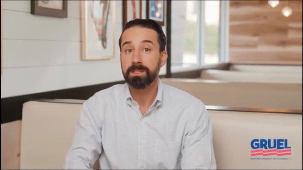 Chef Andrew Gruel, a chef, television host, and Huntington Beach City Council member.