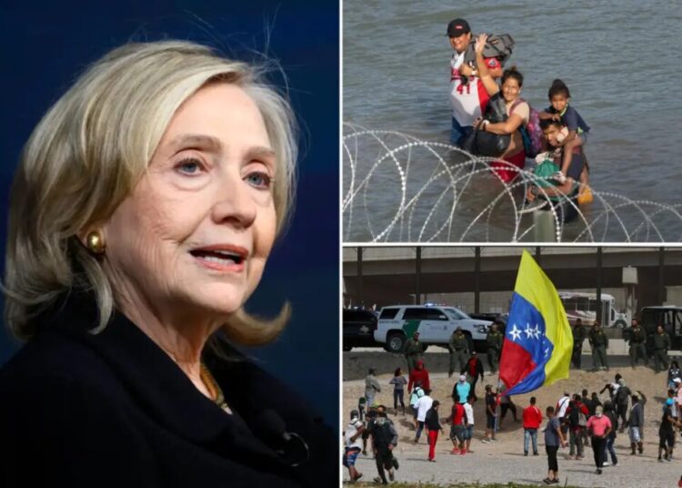 Hillary Clinton says migration ‘went too far’ and ‘needs to be fixed in a humane way’