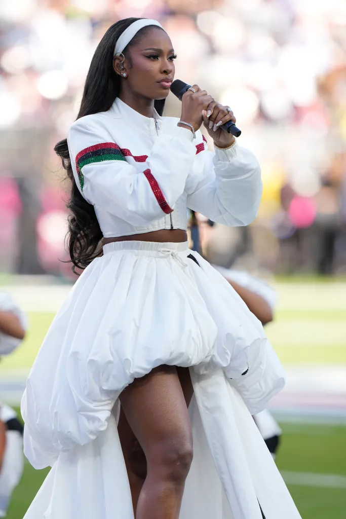 Coco Jones performs 